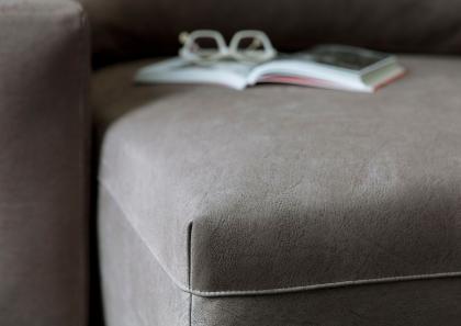 Cuscino di seduta scorrevole divano in pelle Harley – BertO Salotti