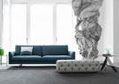 Dee Dee con rivestimento grigio - dimensione cm L.207 x P.96,5 x H.81 - BertO