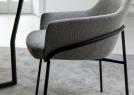 Sedia design Jackie dettaglio schienale - BertO Salotti
