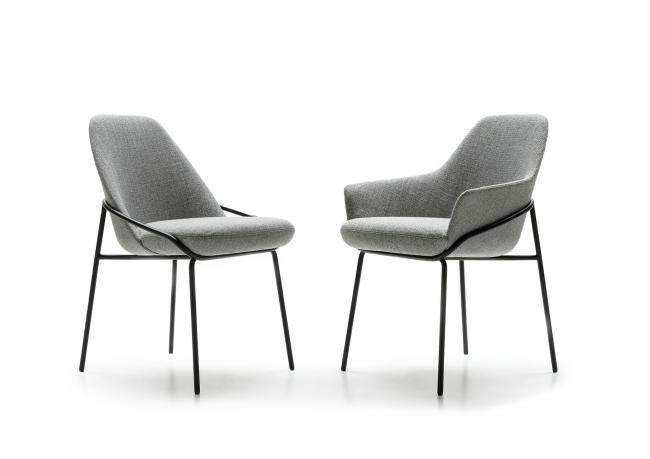 Sedie Jackie con e senza braccioli - BertO Outlet