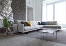 Divano con meridiana Dee Dee - cm L.337 x P.240 x H.81 - BertO