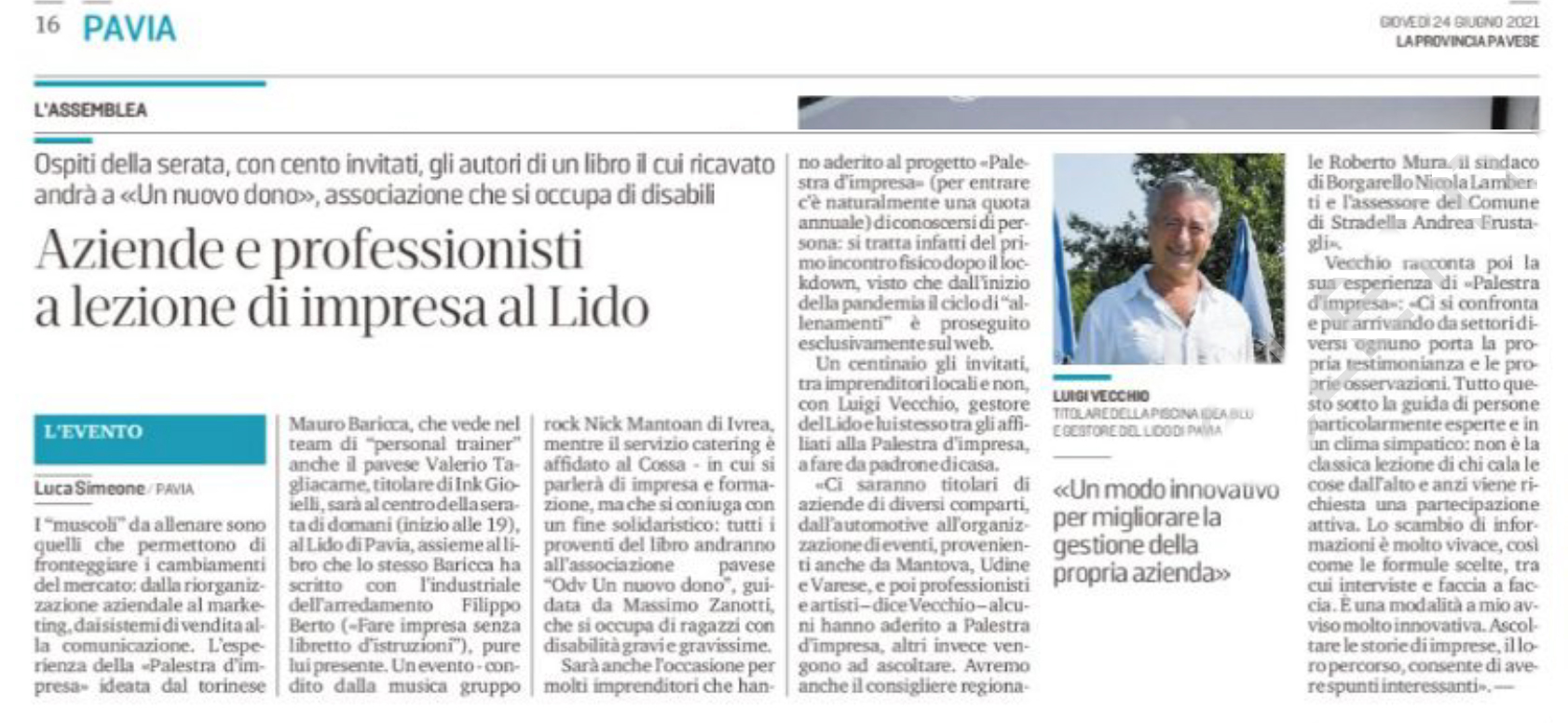 La Provincia Pavese - articolo 