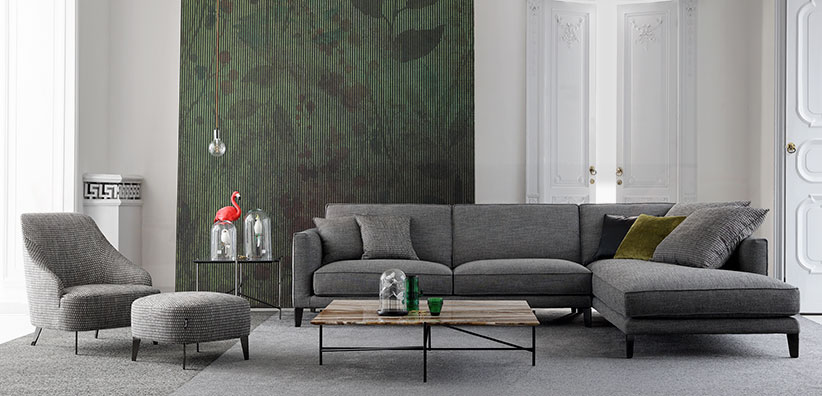 Berto Rome benutzerdefinierte Sofas