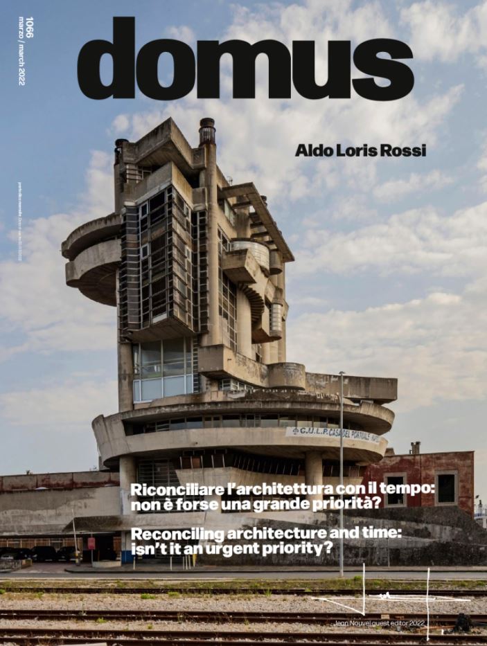 Cuento Made in Meda: portada Domus marzo 2022