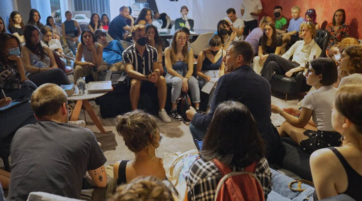 Incontro con gli studenti della Naba