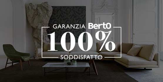 Il tuo divano componibile Time Break con la Garanzia 100% Soddisfatto BertO