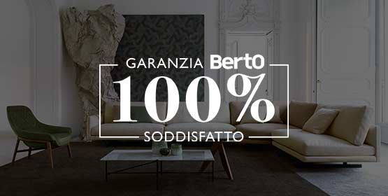 Acquista il nuovo divano Tommy con la Garanzia 100% Soddisfatto BertO