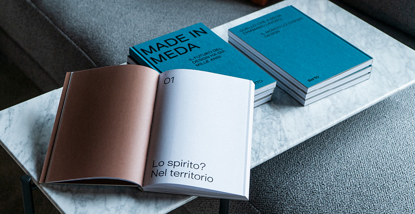 Meda - столица дизайна в книге Filippo Berto