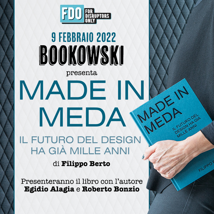 Filippo Berto presenta il libro MADE IN MEDA a Bookowski