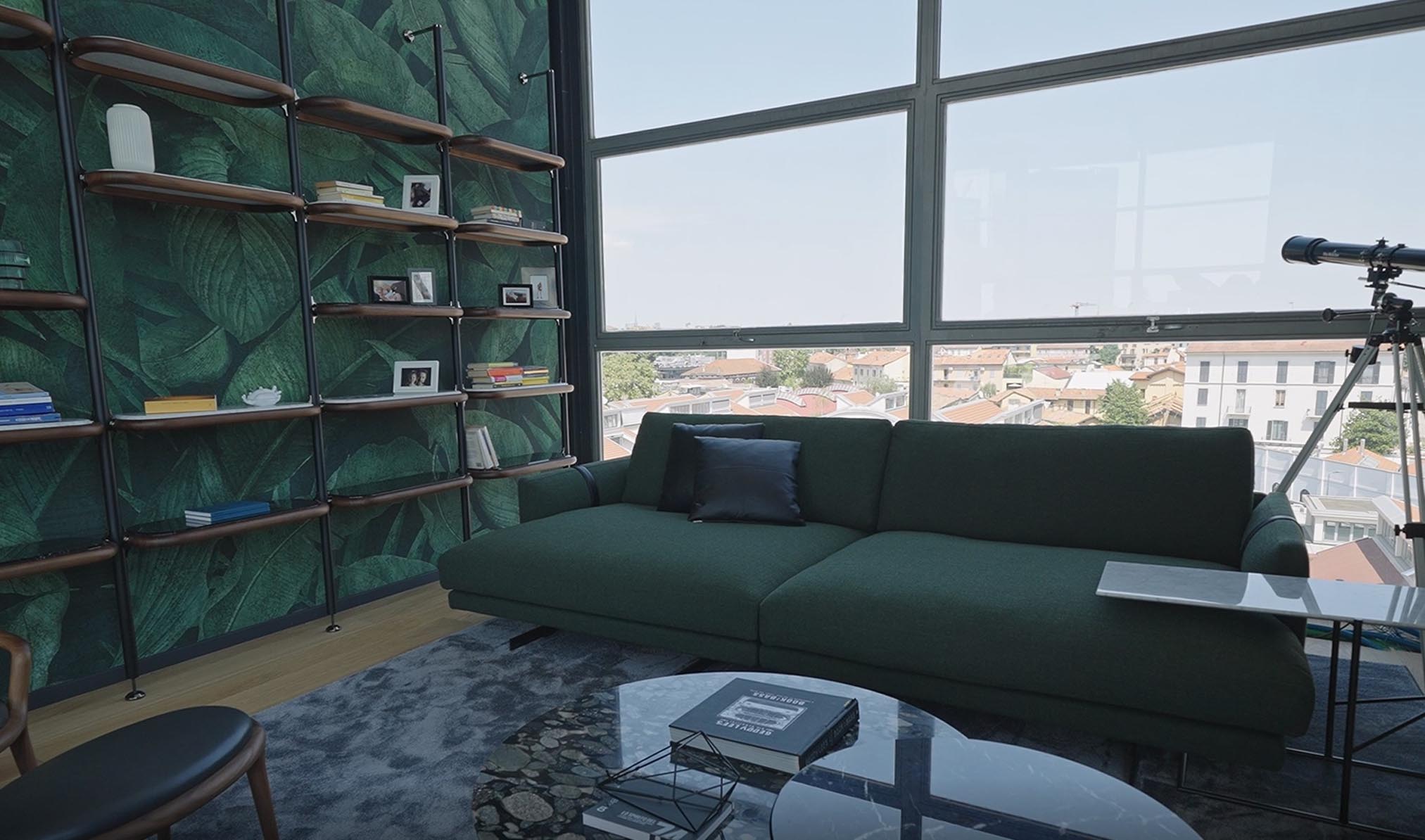 Dee Dee sofa - BertO Milanese loft project