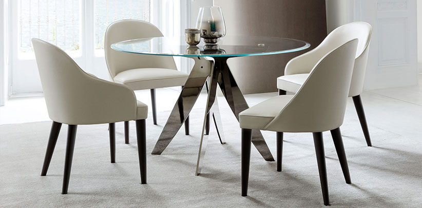 Ring round table and Judy modern chairs