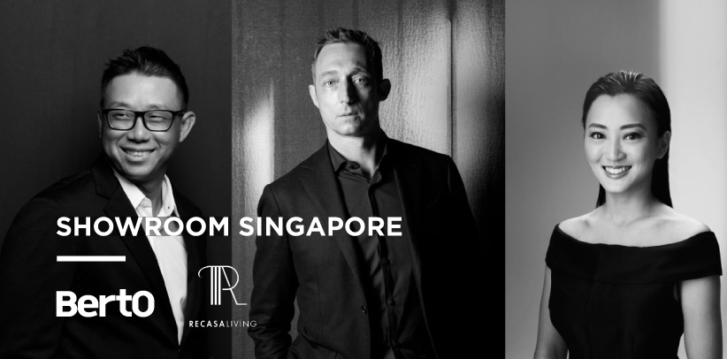 Showroom BertO abre a Singapur