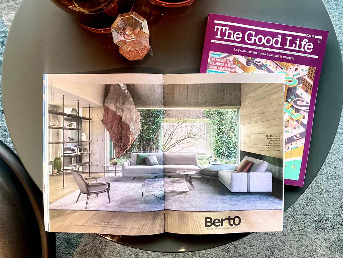 Campaign BertO 2022 - Magazine The Good Life